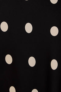 Polka Dot Midi Skirt