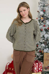 Winter Rows Cardigan