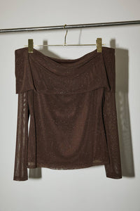 Ember Metallic Top