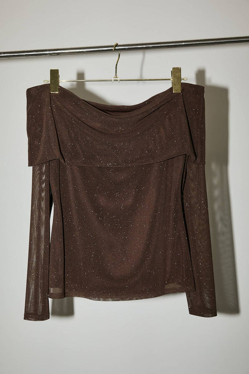 Ember Metallic Top