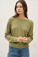 Essential Raglan Chestnut
