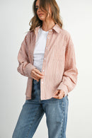 Beth button Up Brick