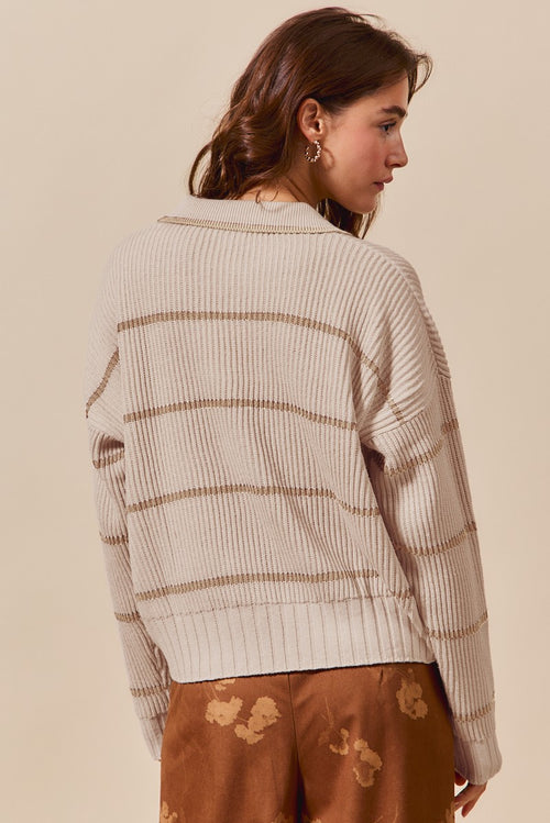 Maple Stripe Sweater
