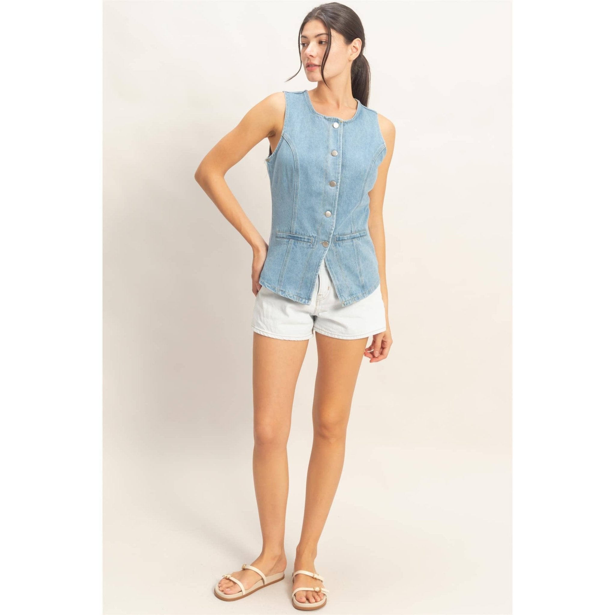 Easton Denim Vest
