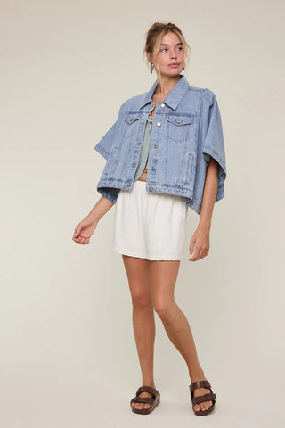 Easy Does It Denim Jacket - Sugar Co.