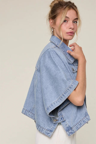 Easy Does It Denim Jacket - Sugar Co.