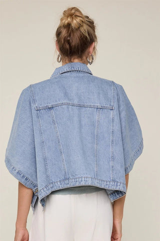 Easy Does It Denim Jacket - Sugar Co.