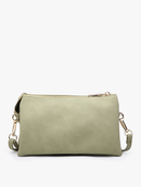Riley Crossbody & Wristlet Grey