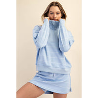 On The Go Pullover Frost Stripe PreOrder