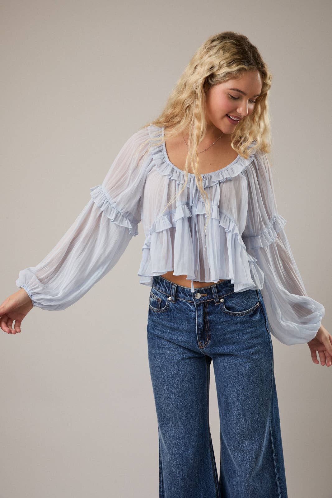 Rowdy Ruffle Blouse