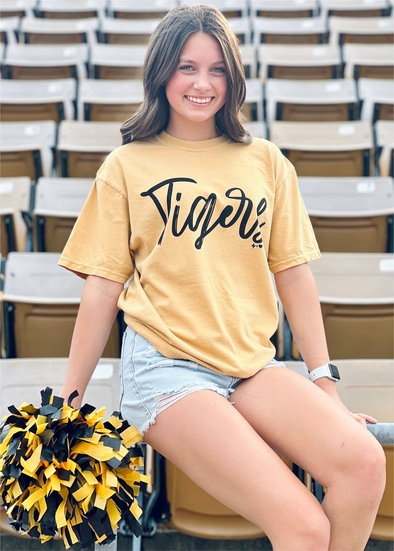 Tiger Tee Grey