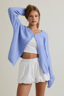 Samantha Cardigan Costal Blue