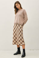 Brandi Sweater Burgundy