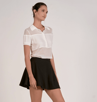 ELAN | Gigi Sheer Polo - Sugar Co.