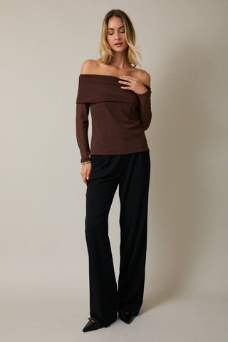 Ember Metallic Top - Sugar Co.