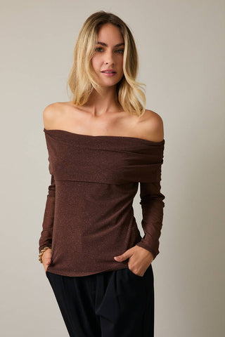 Ember Metallic Top - Sugar Co.