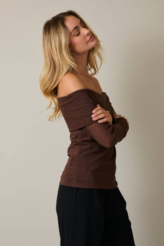Ember Metallic Top - Sugar Co.