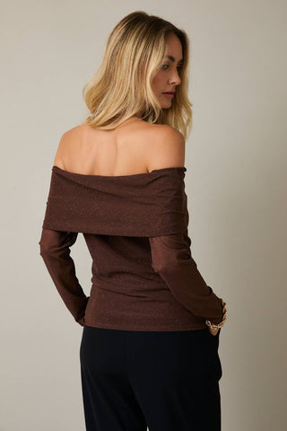 Ember Metallic Top - Sugar Co.