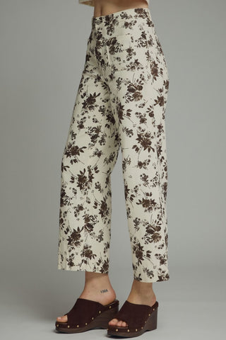 Delaney Floral Wide-Leg Pants