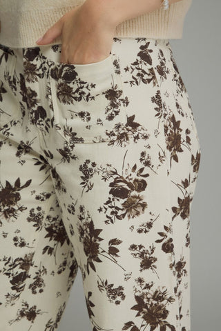 Delaney Floral Wide-Leg Pants