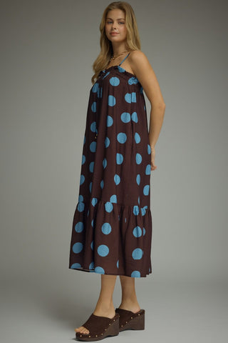 Blue Moon Polka Dot Dress