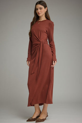Sloane Tie Waist Maxi Dress