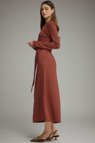 Sloane Tie Waist Maxi Dress