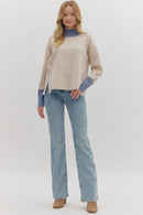 Bluebell Trim Sweater