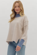 Bluebell Trim Sweater