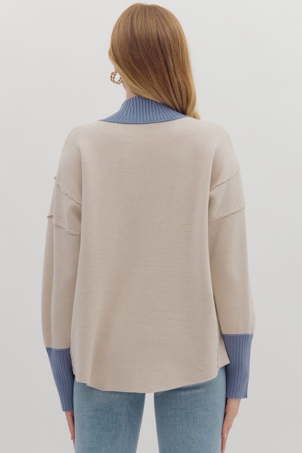 Bluebell Trim Sweater