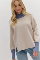 Bluebell Trim Sweater