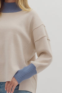 Bluebell Trim Sweater