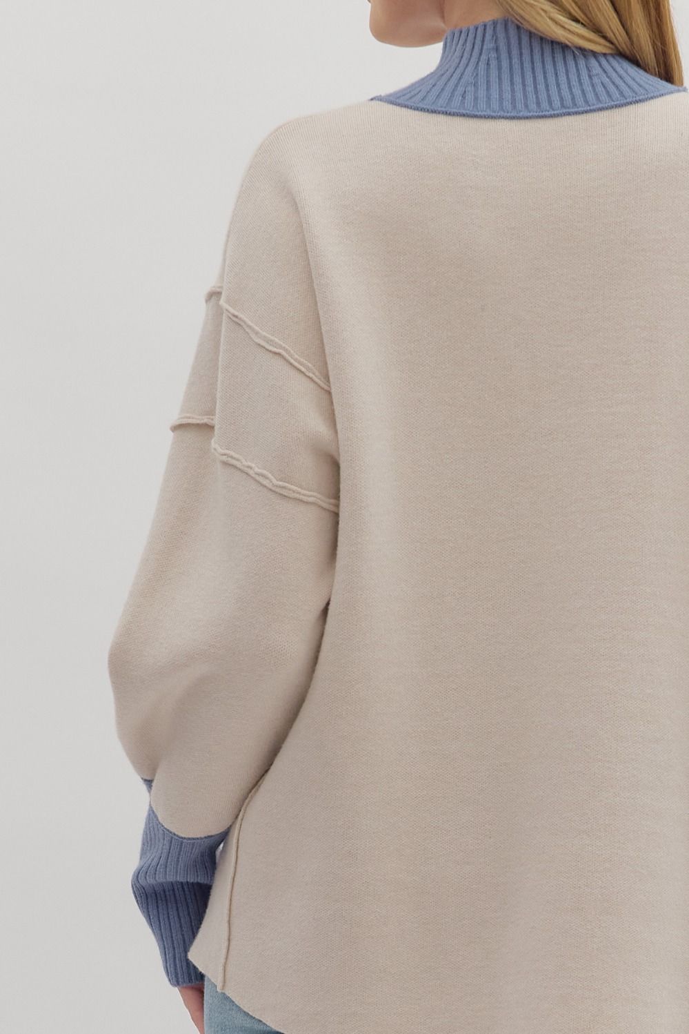 Bluebell Trim Sweater