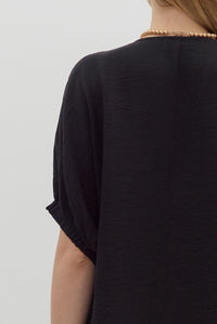 Goldie Top Black