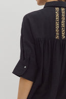 Wild Contrast Top