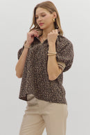 Georgia Leopard Top