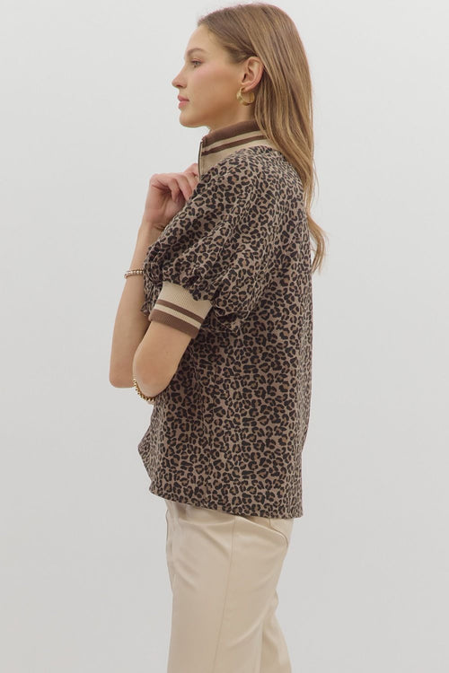 Georgia Leopard Top