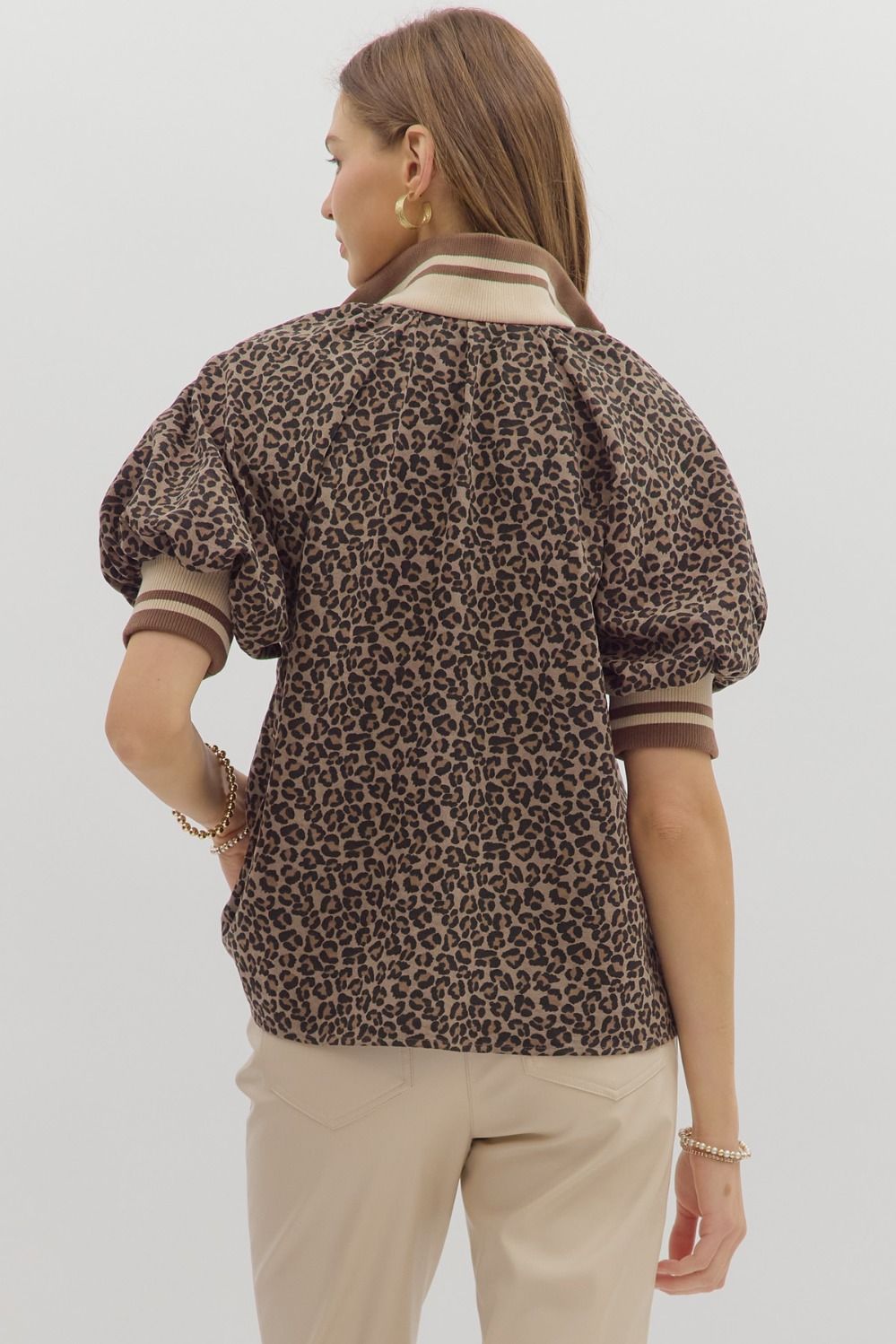 Georgia Leopard Top