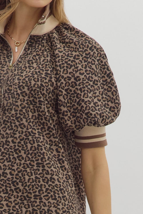 Georgia Leopard Top