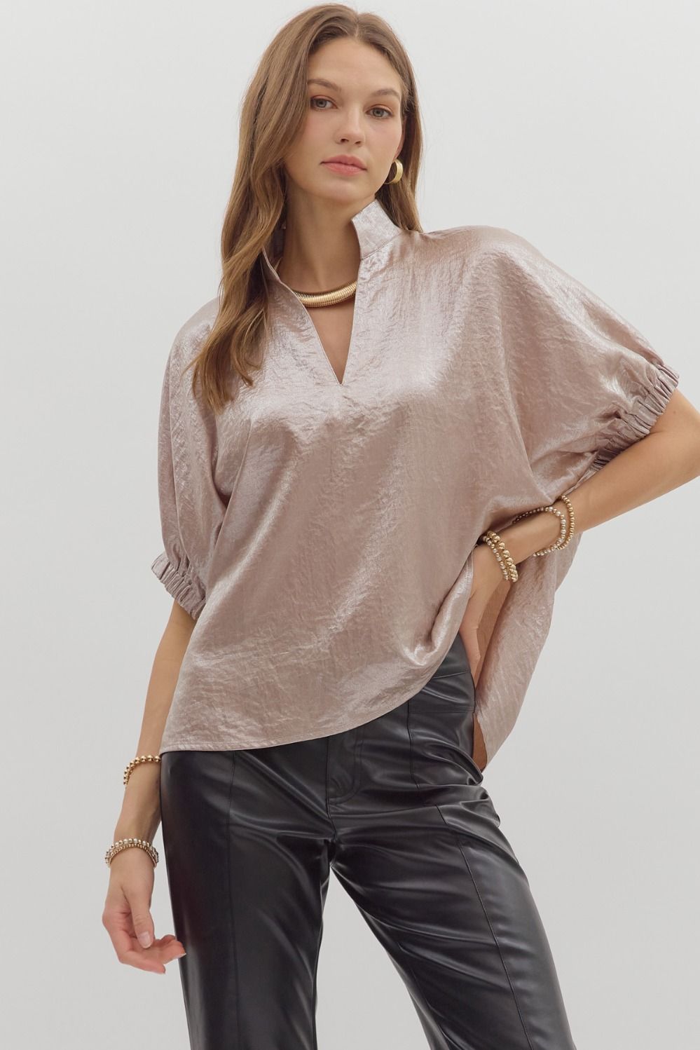 Metallic Top