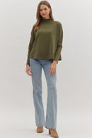 Quinn Long Sleeve Olive