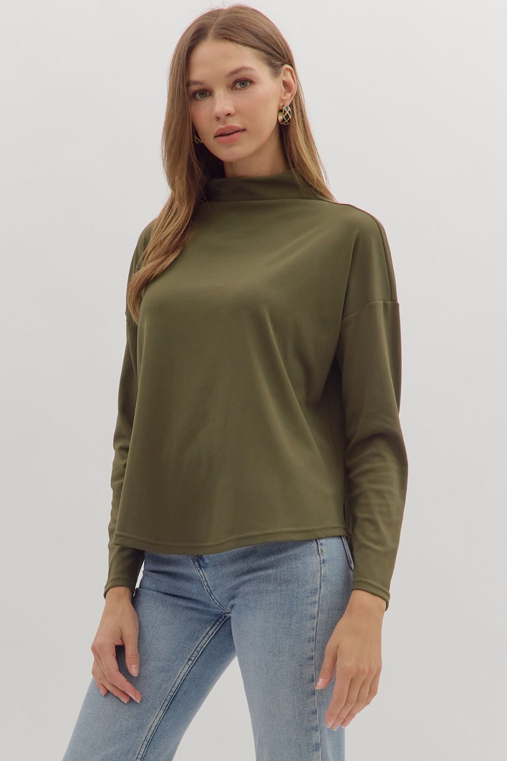 Quinn Long Sleeve Olive