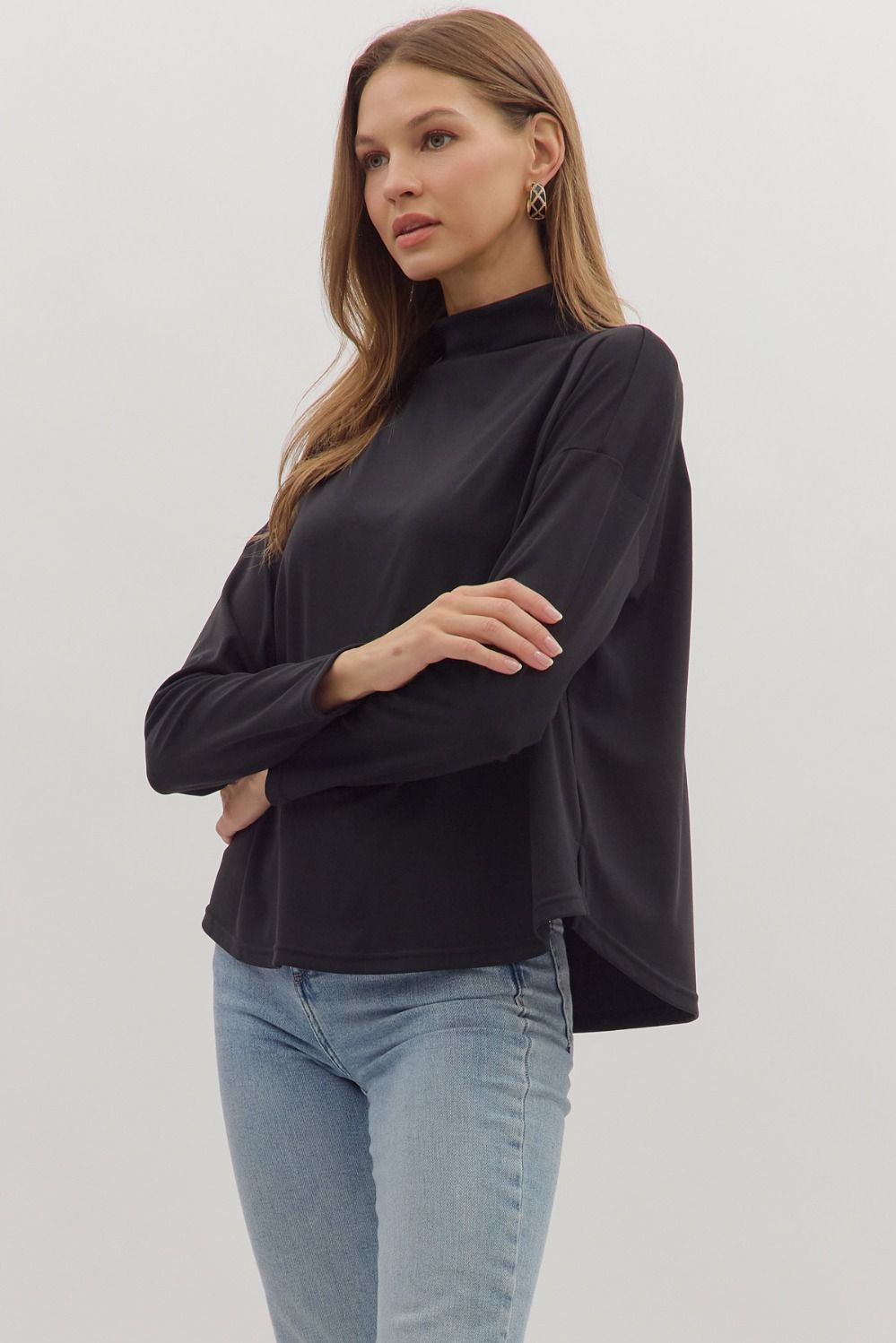 Quinn Long Sleeve Black