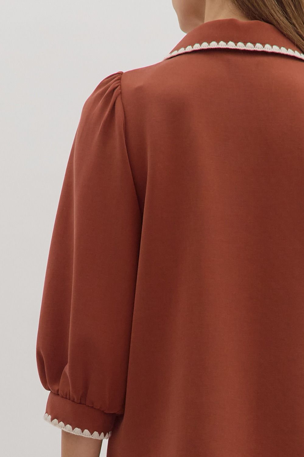 Sienna Scallop Blouse