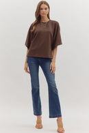 Lindsey Top Brown