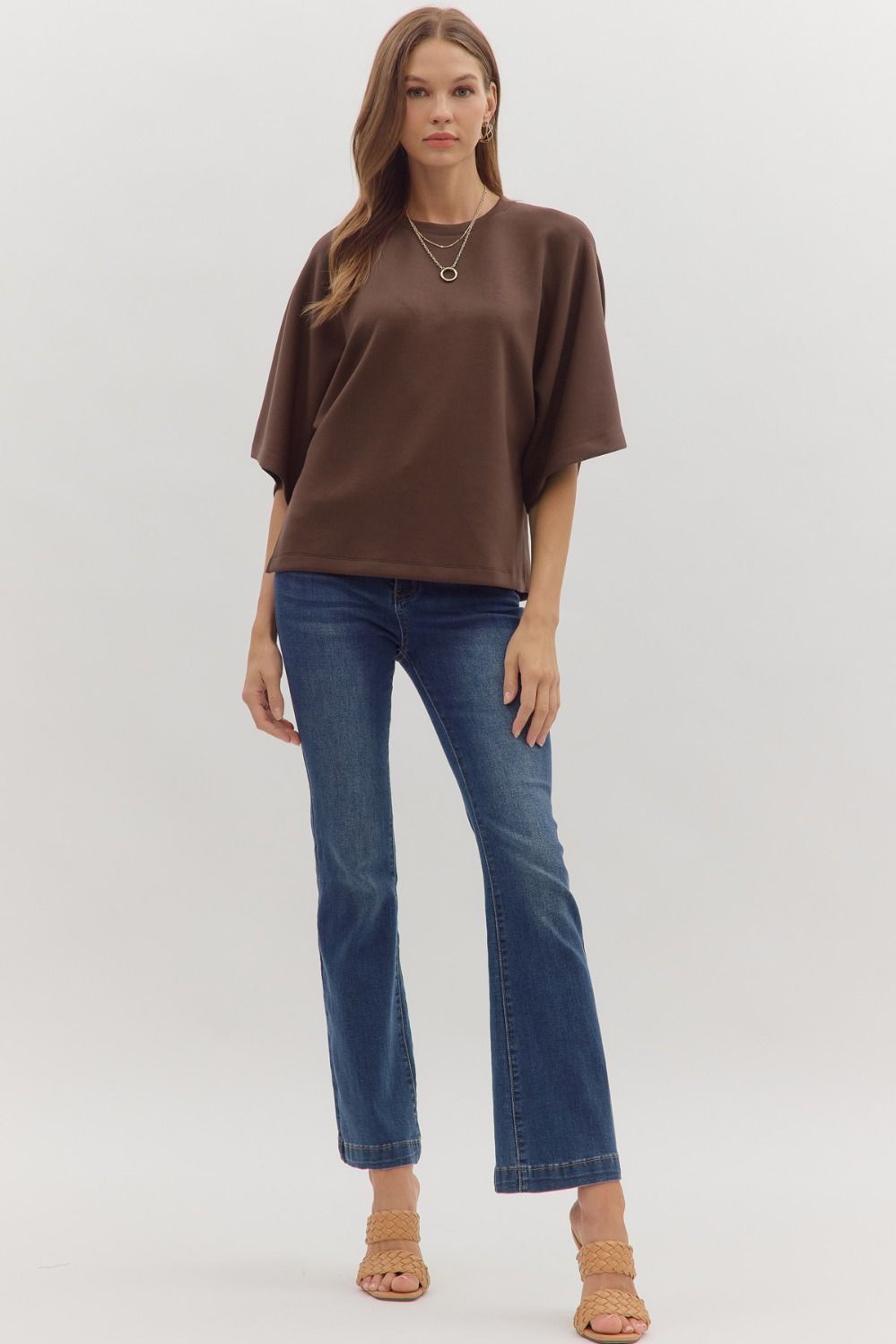Lindsey Top Brown