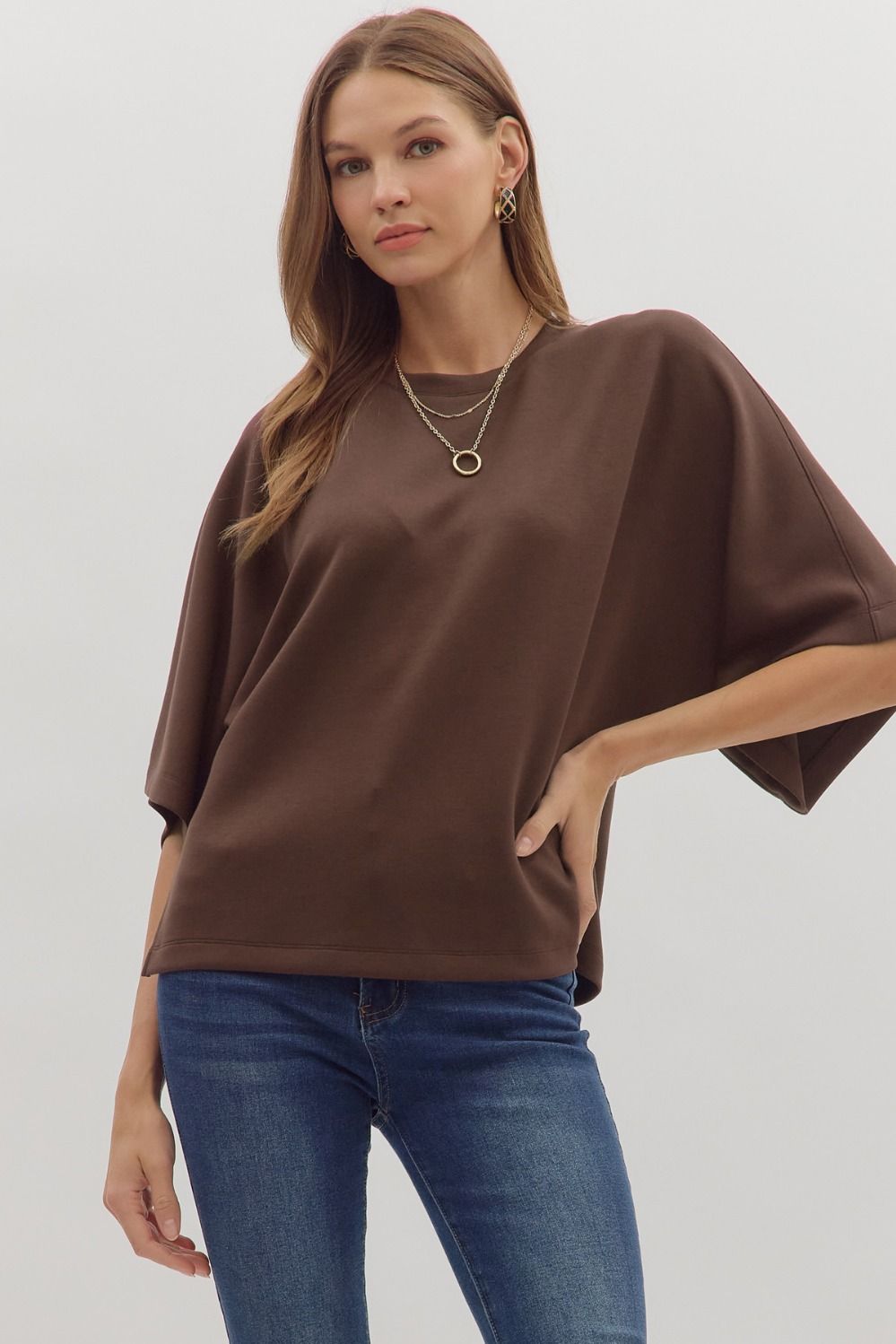 Lindsey Top Brown