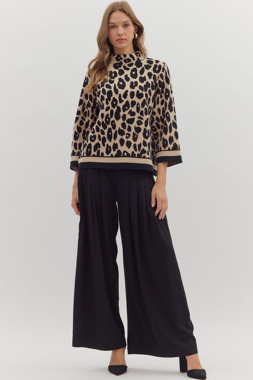 Marnie Leopard Sweater