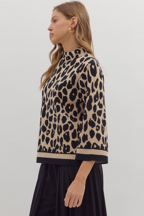Marnie Leopard Sweater