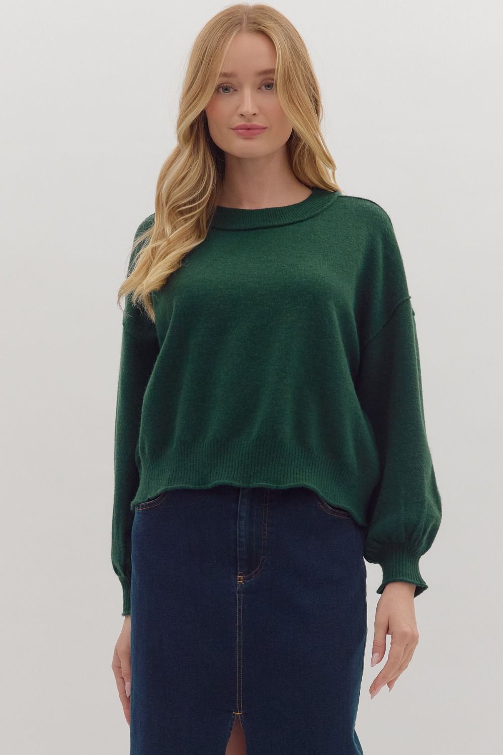 Darcy Sweater Hunter Green